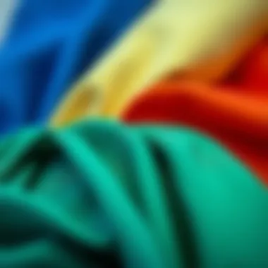 Fashionable Color Palette Fashionable color palette for mercerized dresses