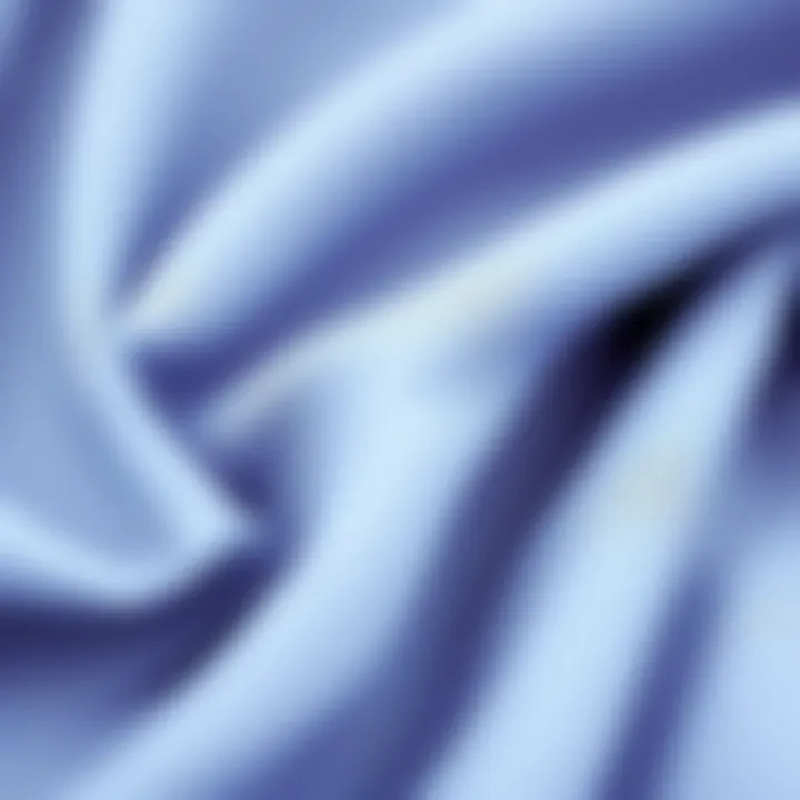 Mercerized Fabric Texture Close-up of fabric texture highlighting mercerized quality