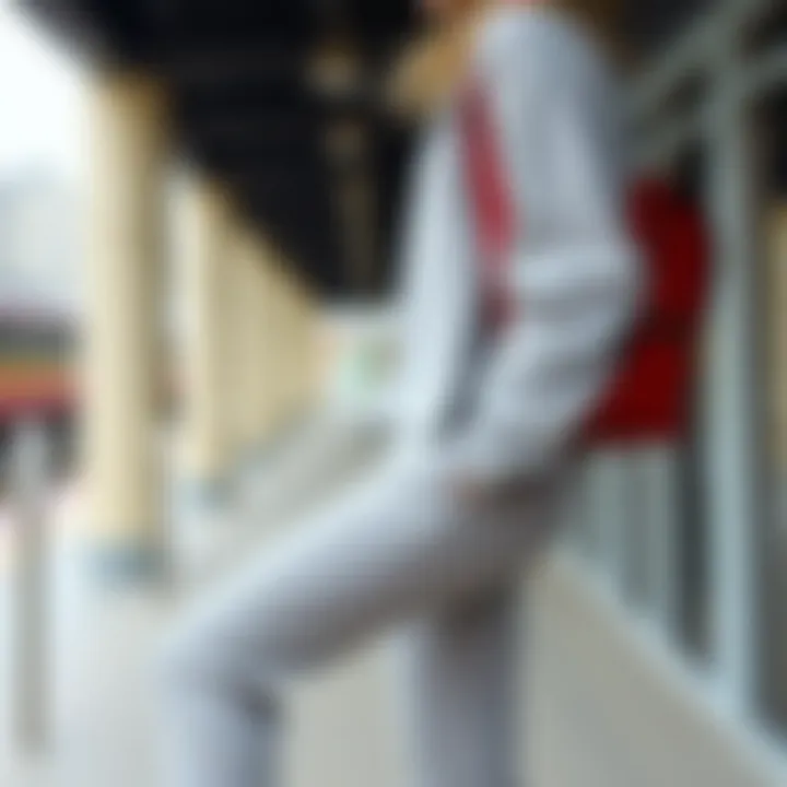 Seasonal styling tips for gray tracksuits