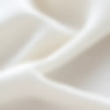 Close-up of soft modal fabric showcasing texture