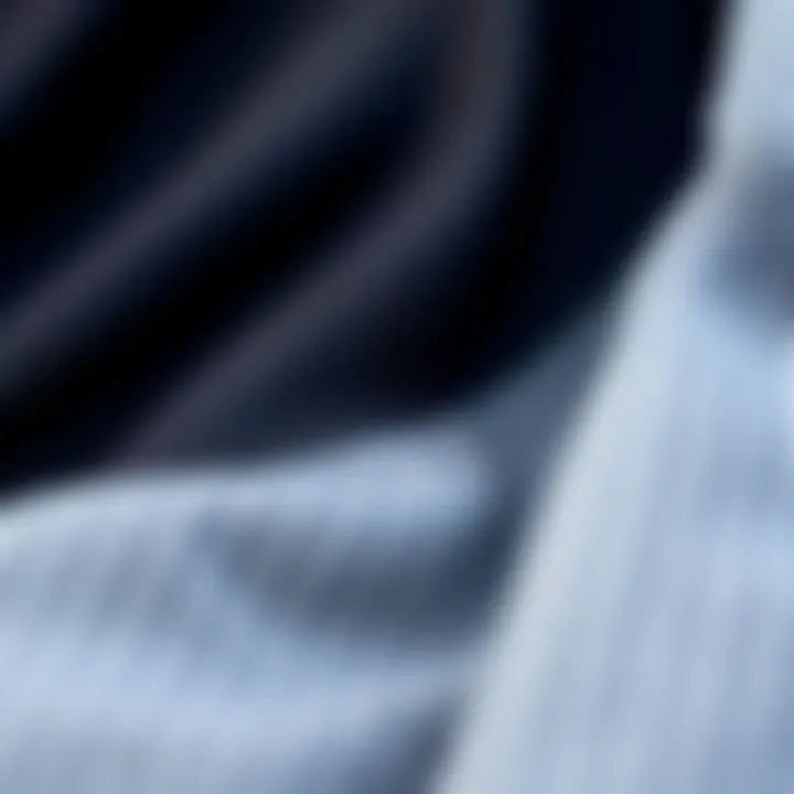 Close-up of a textured fabric used in modern vest designs.