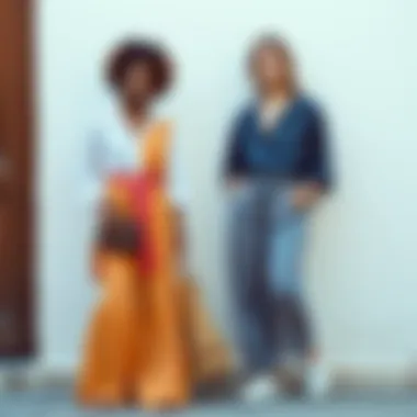 Creative mix-and-match muslin outfits styled for a chic look