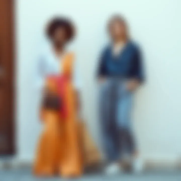 Creative mix-and-match muslin outfits styled for a chic look