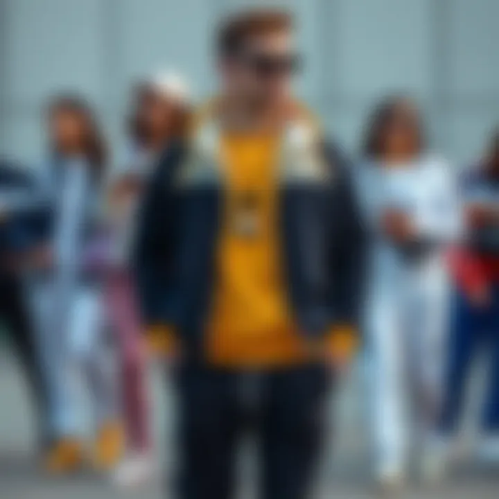 Variety of cotton tracksuits paired with trendy accessories.