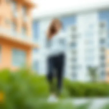 Casual outfit showcasing jogger pants paired with a trendy top