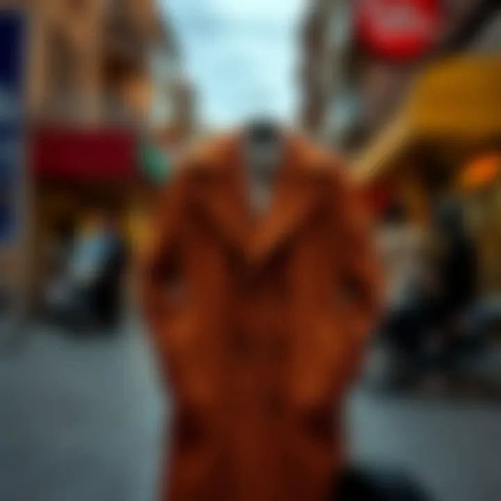 Stylish and modern Adana overcoat design