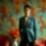 Elegant Regular Blazer on a Stylish Background