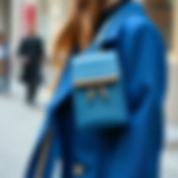 Fashion accessories that enhance royal blue ensembles