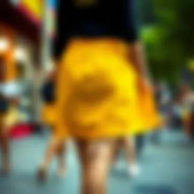 Cultural Impact of Yellow Mini Skirts on Social Styles Cultural impact of yellow mini skirts on social styles