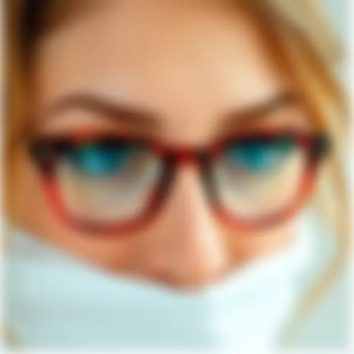 Care tips for maintaining transparent eyewear