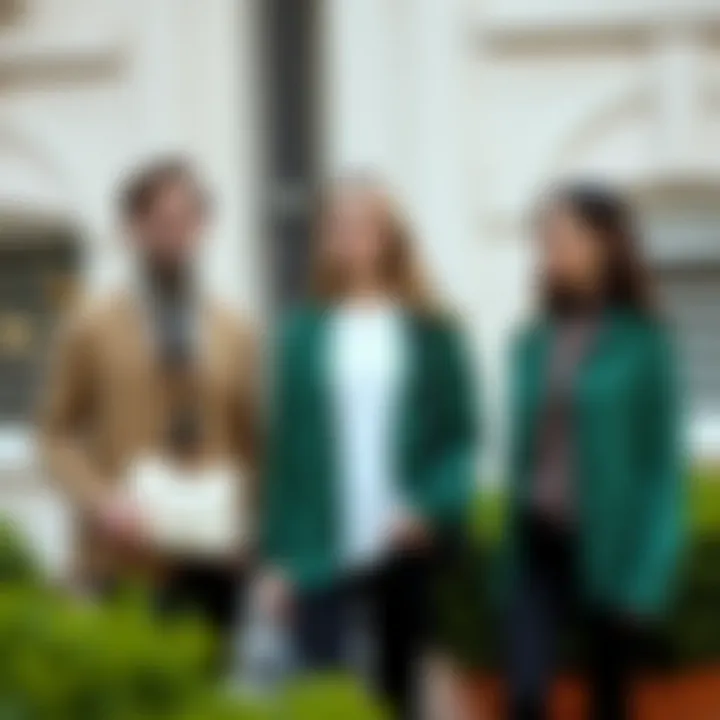 Seasonal outfits incorporating green cardigans