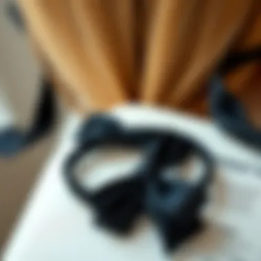 Care and maintenance essentials for black ribbon hair accessories