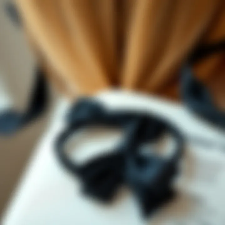 Care and maintenance essentials for black ribbon hair accessories