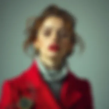 Self-Expression Artistic depiction of self-expression through sophisticated personality