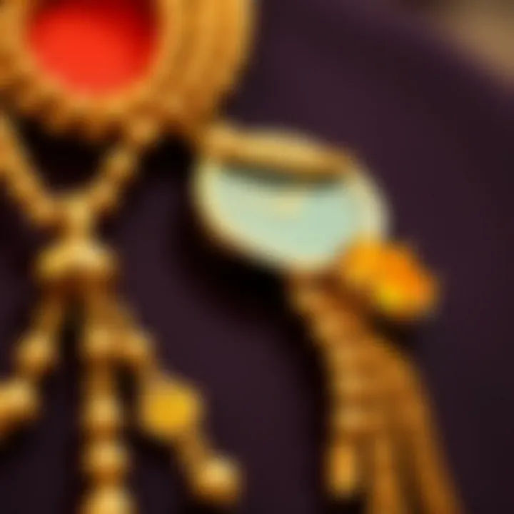 Accessorizing with Golden Elegance Stylish accessories incorporating golden shades