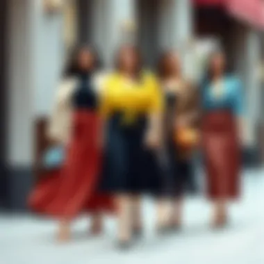 Stylish outfit combinations for plus size dresses