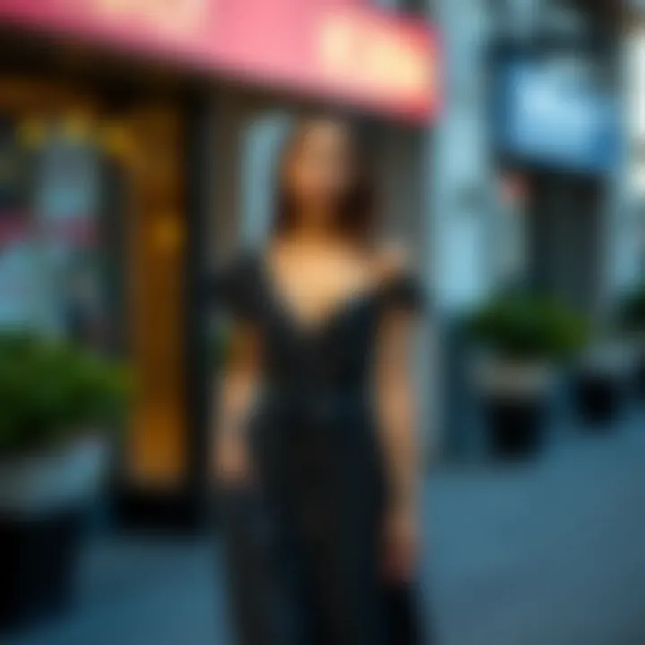 Affordable brands offering one-shoulder midi dresses