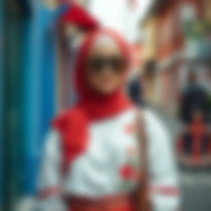 Diverse Modest Fashion Options Colorful and diverse options in modest fashion for self-expression