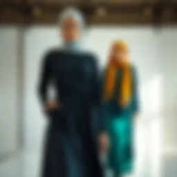 Elegant collection of modest fashion clothing showcasing modern styles
