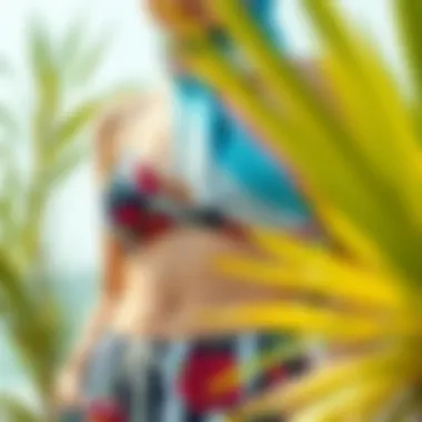 Diverse fabric options for modest swimwear