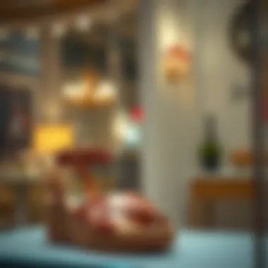 Tokalı Sandalet displayed in a chic fashion setting