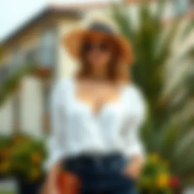 Trendy combinations of summer outfits