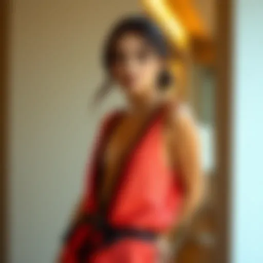 Elegant jumpsuit showcasing sophisticated design