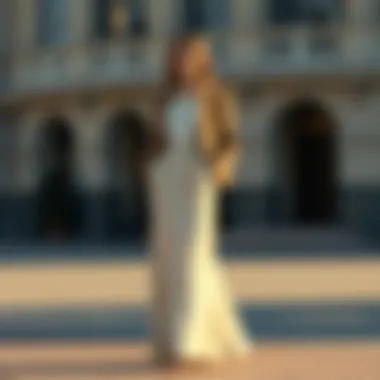 Chic Long Skirt and Jacket Combination Elegant long skirt and jacket ensemble