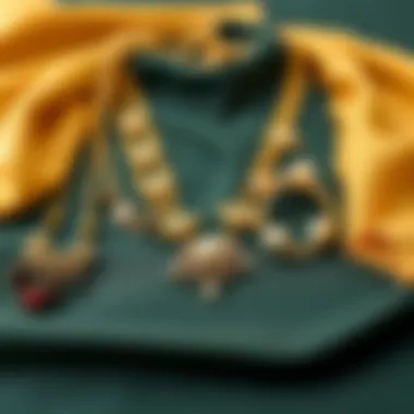 Diverse Necklace Styles for Every Occasion Variety of necklaces displayed on elegant fabrics
