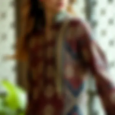 Versatile occasions for wearing patterned tunics