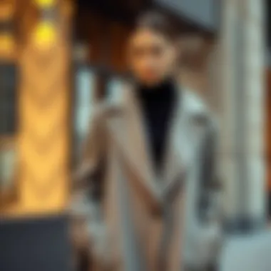 Versatile wool coat suitable for various occasions