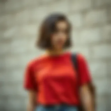 Seasonal styling ideas for half-sleeve t-shirts