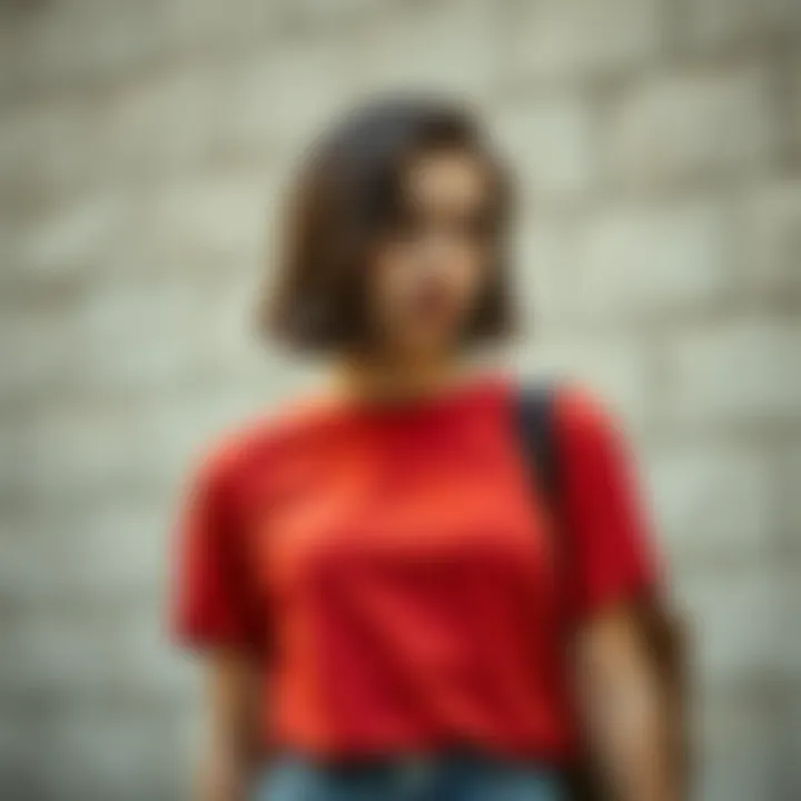 Seasonal styling ideas for half-sleeve t-shirts