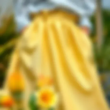 Lightweight fabric modest skirt perfect for summer days