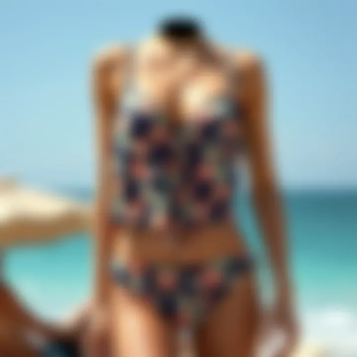 Fashionable swimwear ensembles perfect for beach outings